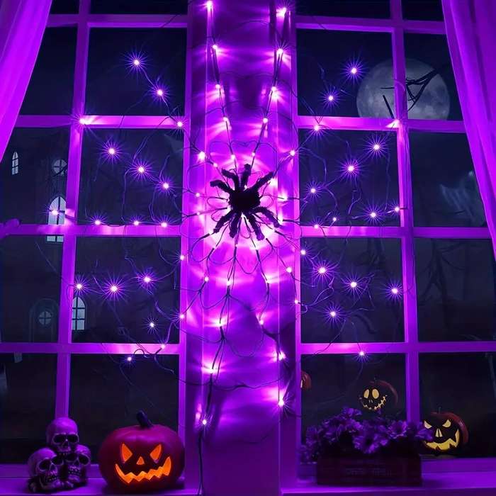 Halloween Decorations Model 70 Led Lights Purple Light