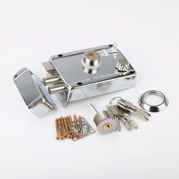 Lock Color Zinc Head Left Open With Edge 1Pc