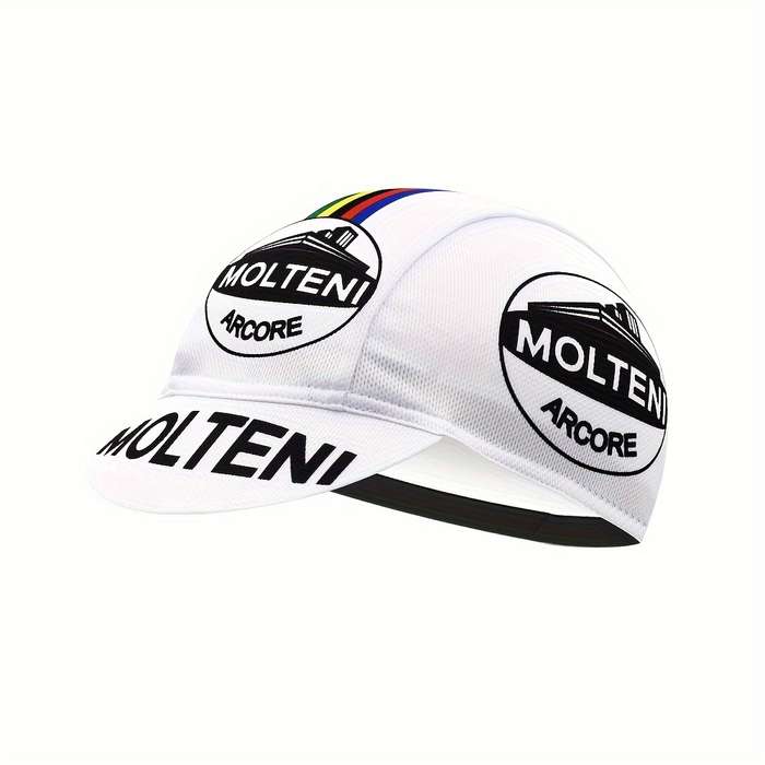 1pc Classic Retro Cycling Cap for Men Women Quick Dry Molteni Design Outdoor Sports Bike Hat H