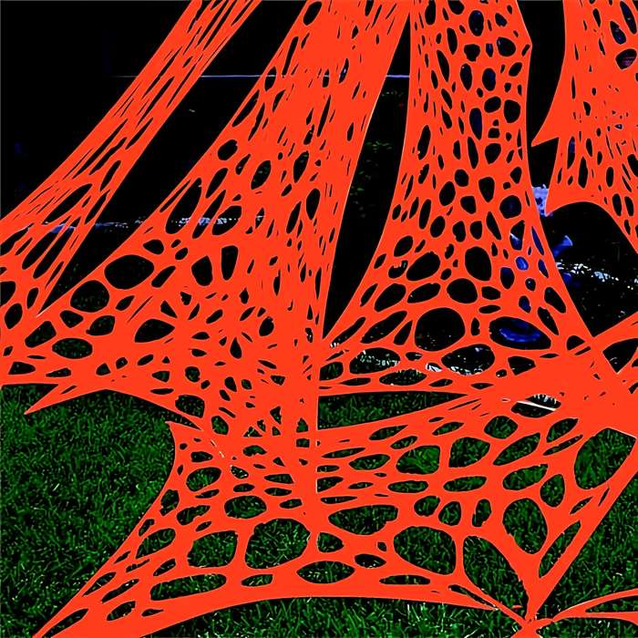 Halloween Decorations Items Size M Pink Mesh