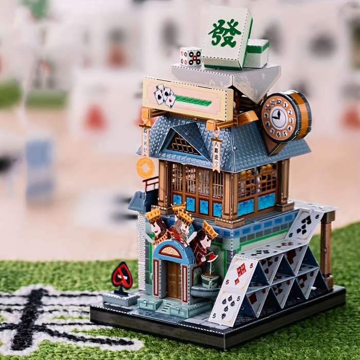 Building Toy Architectural Model Toy Set Items Hot Pot Restaurant