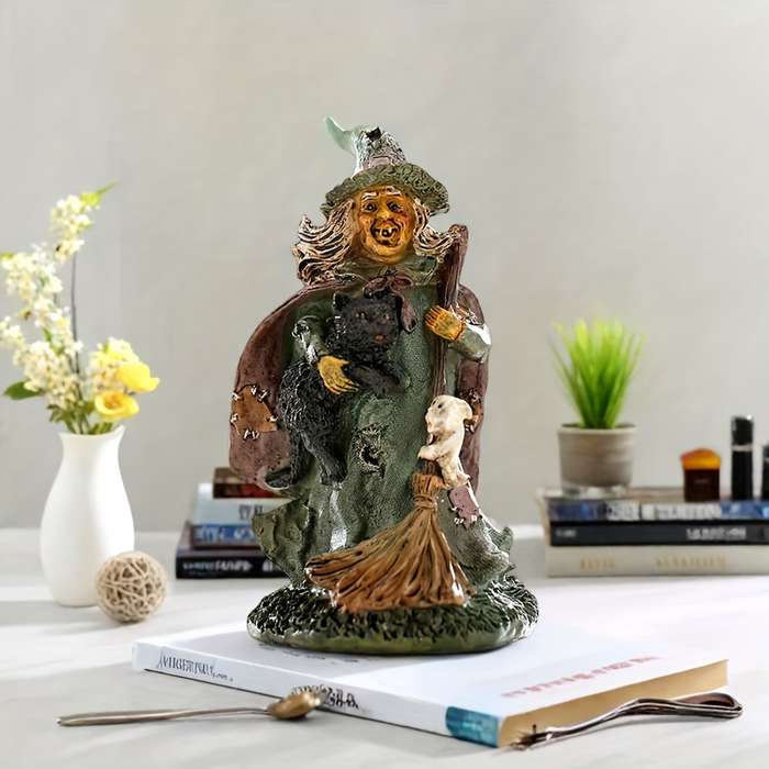Halloween Decorations Style The Green Jar Witch