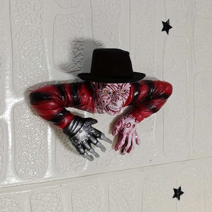 Halloween Decorations Color Red Add  White