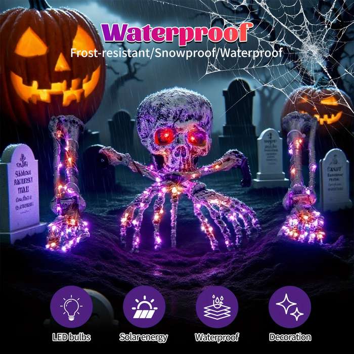 Halloween Decorations Color Purple Light