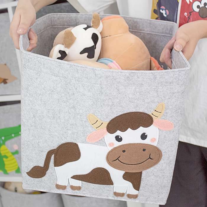 Storage And Organizationcolor Red Panda Fabric Storage Box