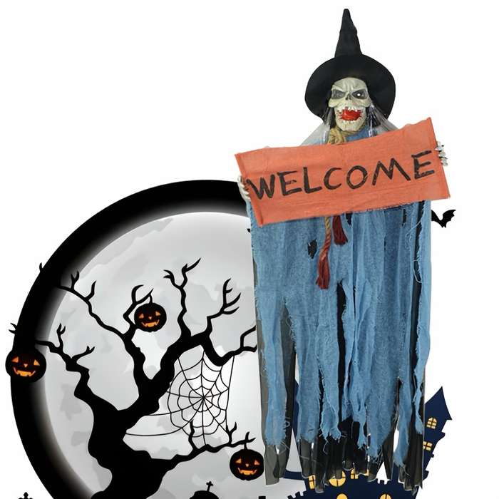 Halloween Decorations Items Brown Roaring Ghost