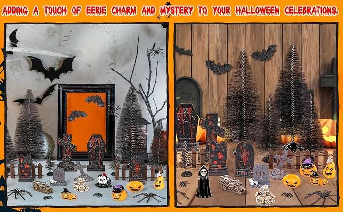 Halloween Decorations Style Halloween Village Decoration