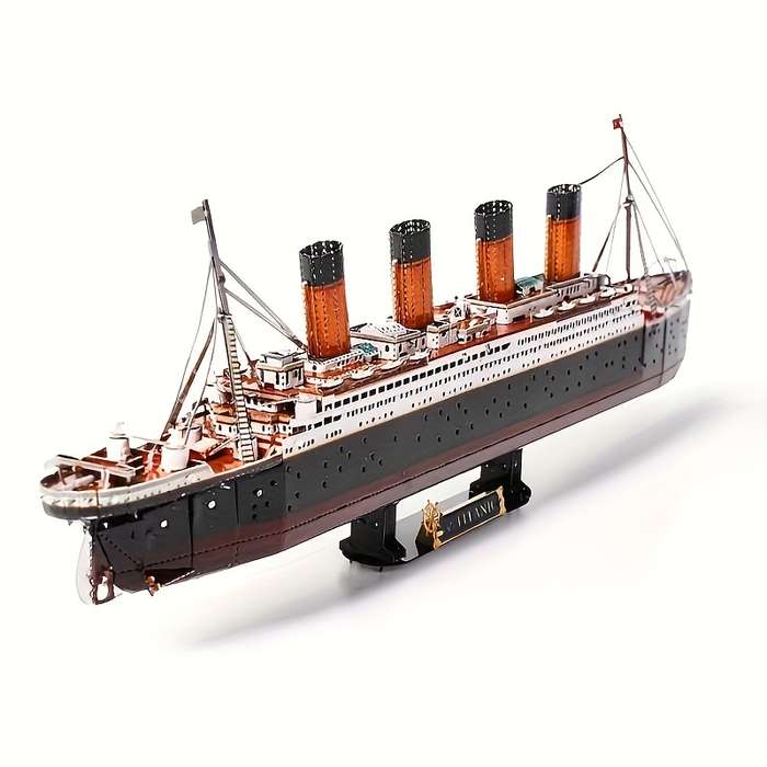 3D Jigsaw Puzzle Model Ship Items Titanic For Ages 14 And Up