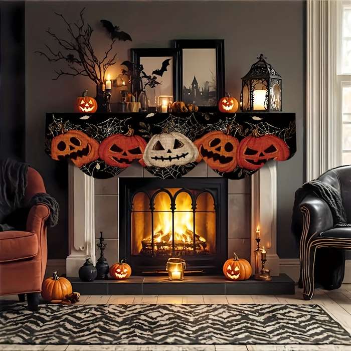 Halloween tablecloth decoration size 50x200cm