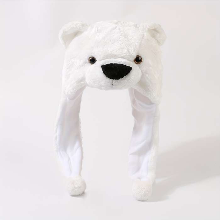 Winter Hat Color White Size 58Cm  1.90Ft