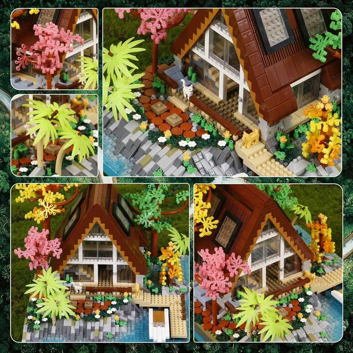 Building Toy Architectural Model Toy Set Material Abs