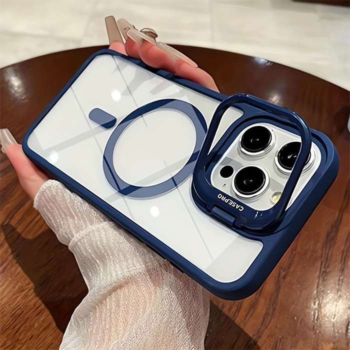 1Pc Blue For iPhone 16 Pro Phone Case Phone Cover