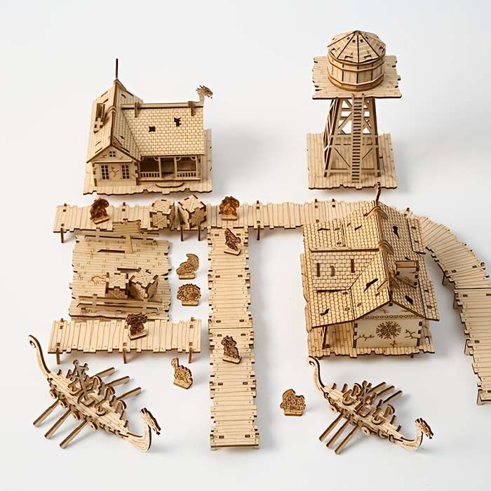 Building Toy Architectural Model Toy Set
