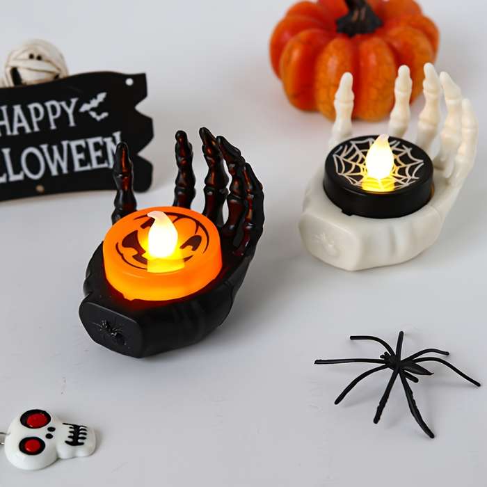 Halloween Decorations Model Black Skeleton Hand