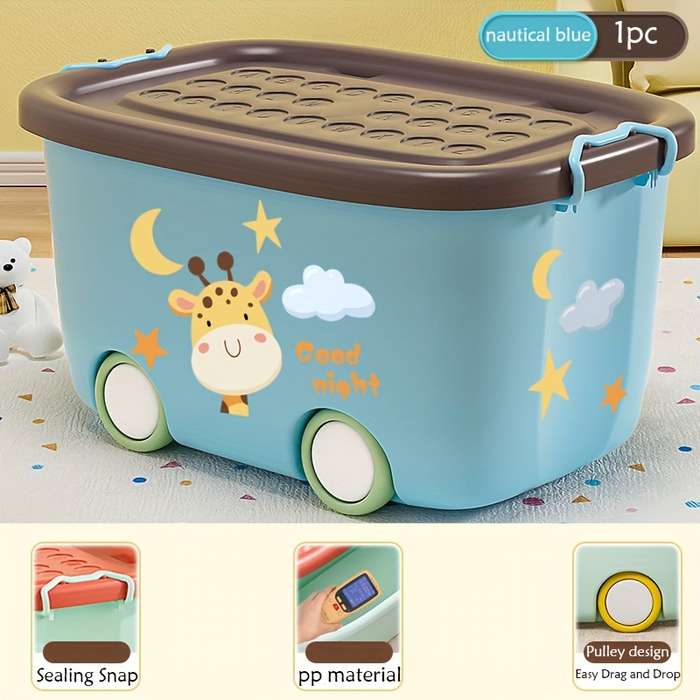 Storage And Organizationcolor Nautical Blue  Single Pack   Free Stickers