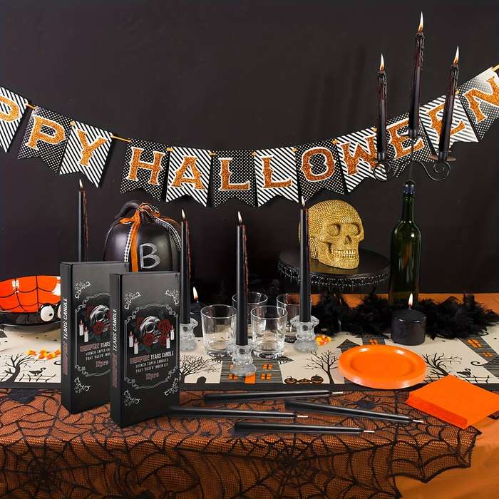 Halloween Decorations Color Black