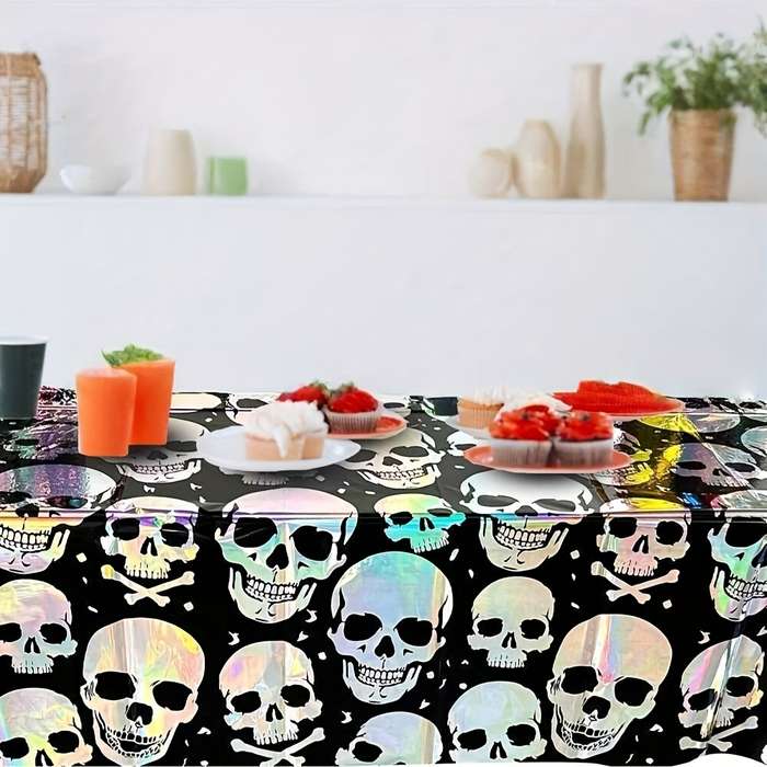 Halloween tablecloth decoration