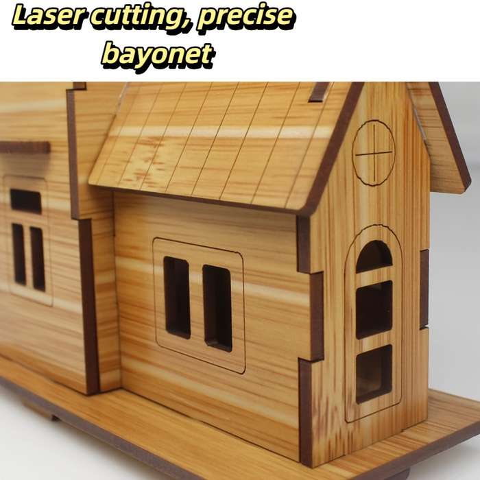 Building Toy Architectural Model Toy Set Style Anime House