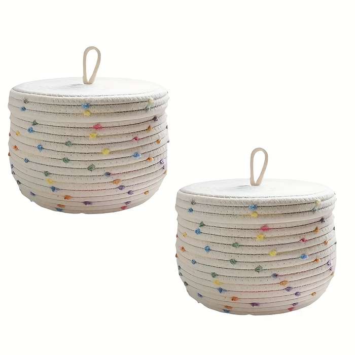 Storage And Organizationcolor 2Pcs White Color