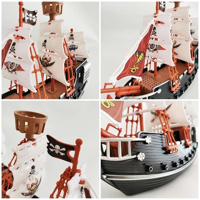 3D Jigsaw Puzzle Model Ship Color Boat