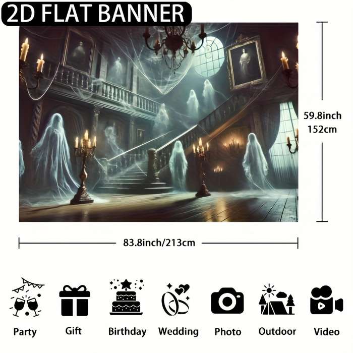 Halloween Decorations Size 230 X 180Cm