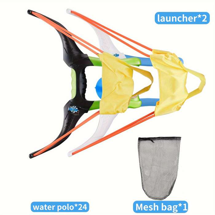Toy Weapons Items Black Green Launching Bow  Add  12 Water Balloons  Add  Storage Bag