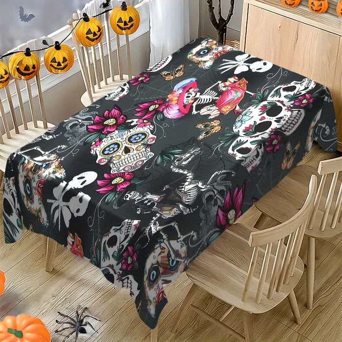 Halloween tablecloth decoration size 90 x 140cm or 35.43 x 55.11inch