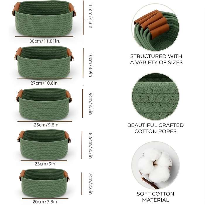 Storage And Organizationcolor Green