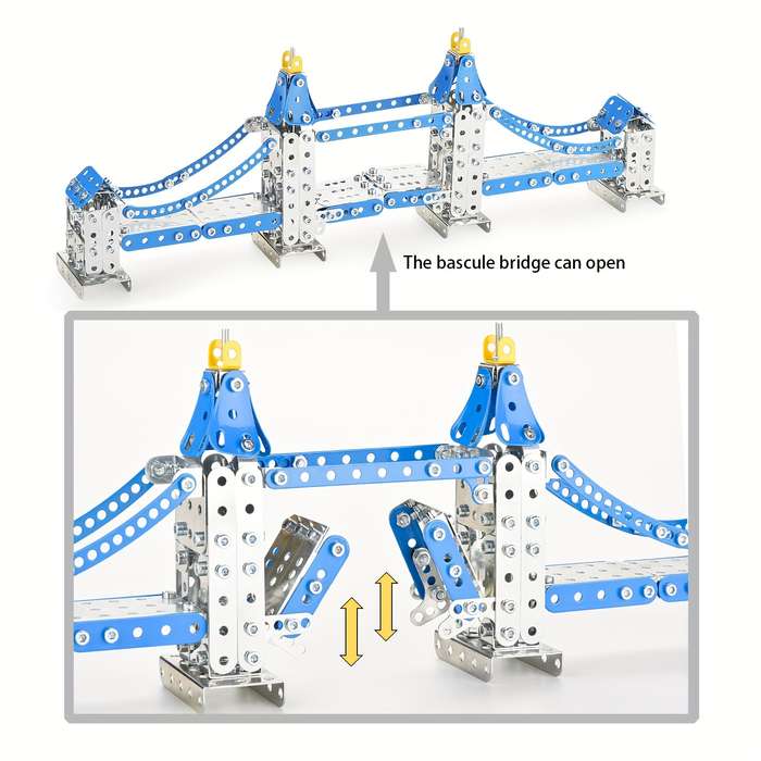 Building Toy Architectural Model Toy Set Style Tower Bridge