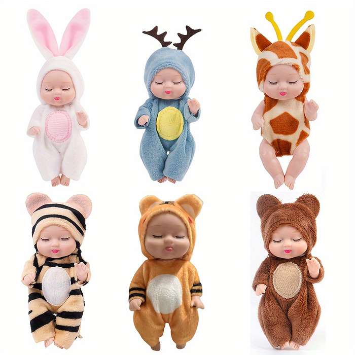 Toy Dolls color Rabbit Add Bear Add Giraffe Add Elk Add Little Flower Leopard Add Tiger