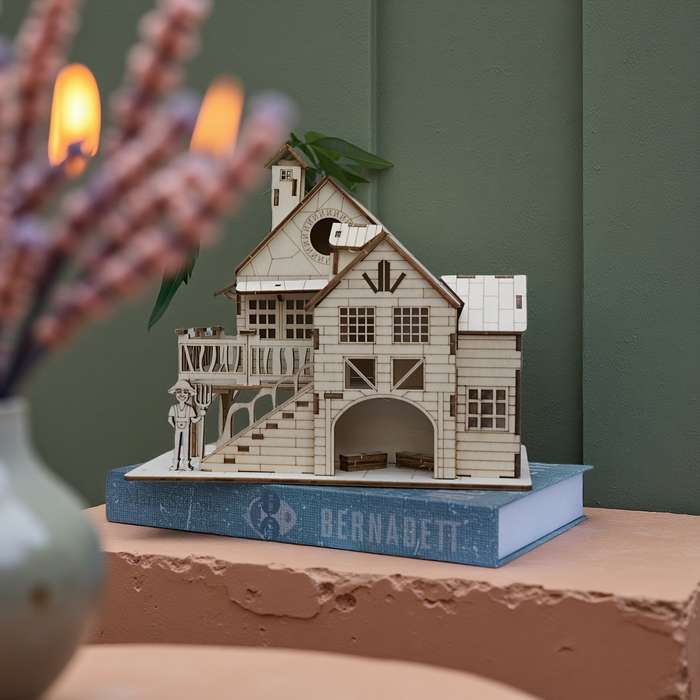 Building Toy Architectural Model Toy Set Items Cottage