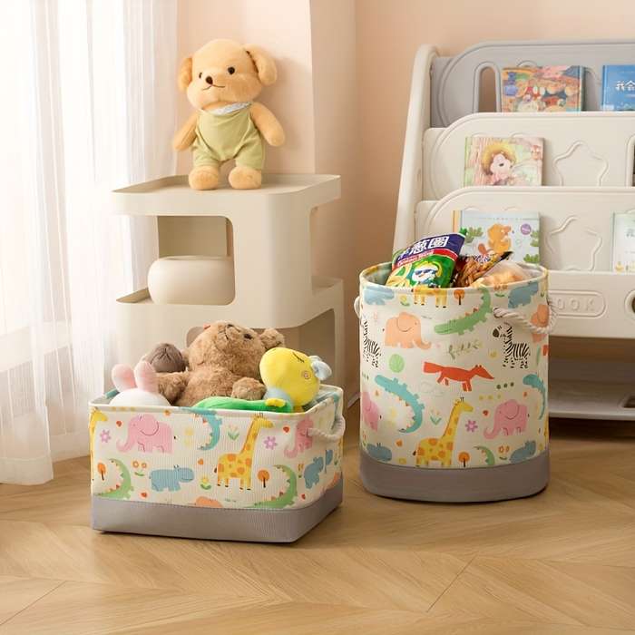 Storage And Organizationcolor Little Lion  Set Of 2