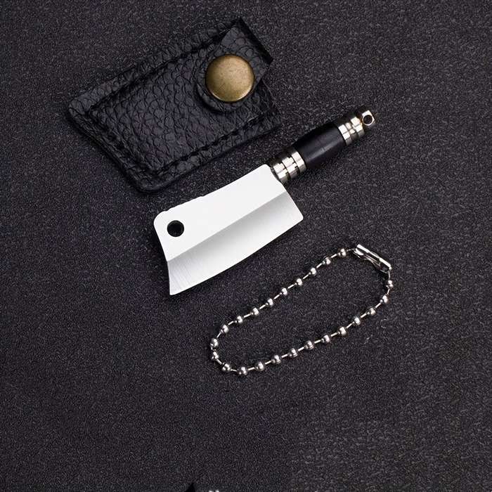 1pc Small Straight Knife Mini Pocket Knife Colorful Sharp Micro Portable EDC Keychain Pen