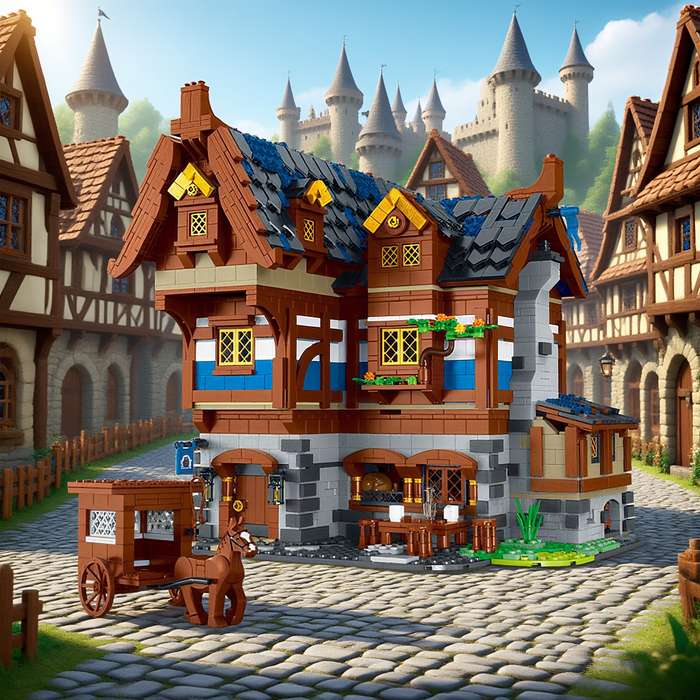 Building Toy Architectural Model Toy Set Model Mk 033002