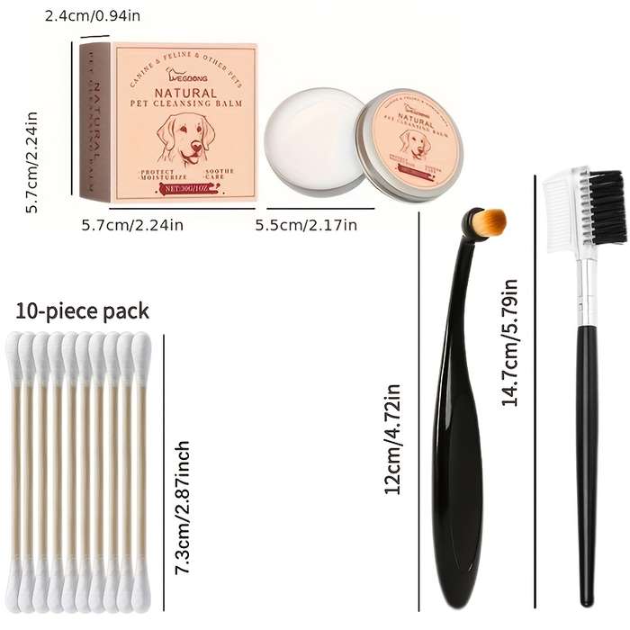 Pet supplies Quantity Professional Tear Removal Four    Piece Set