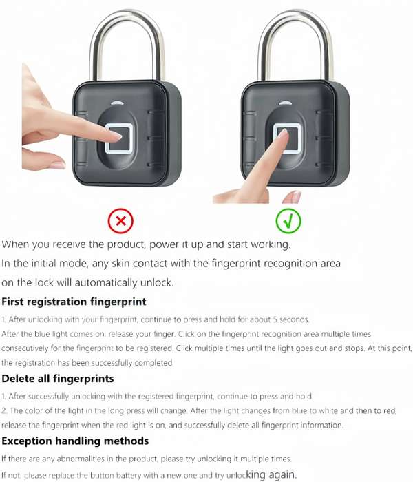 Lock Style Password Version Padlock