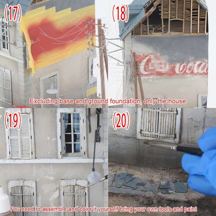 Building Toy Architectural Model Toy Set Quantity 1 Set