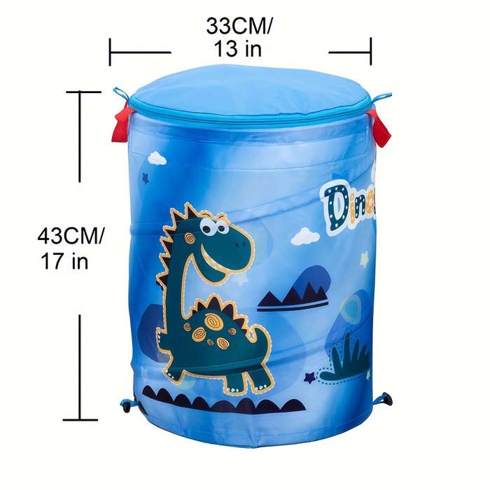 Storage And Organizationcolor Blue Dinosaur