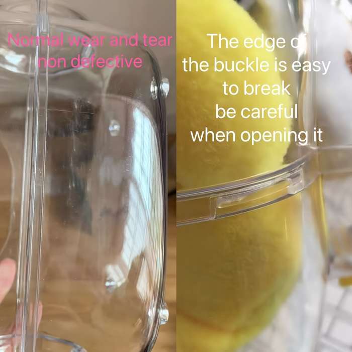 Pet Supplies Color Transparent Small Pet Carrier Cage