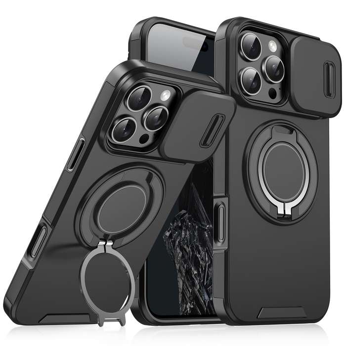 1Pc Black For iPhone 16 Pro Phone Case Phone Cover