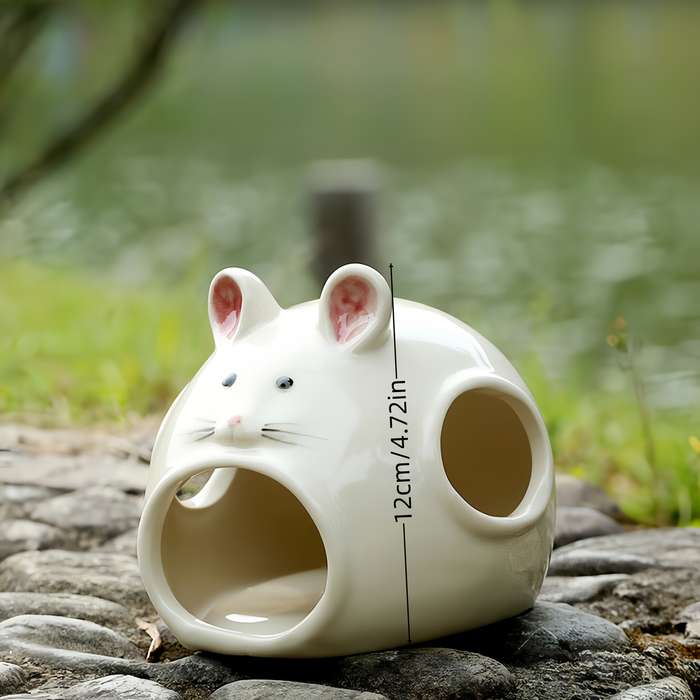Pet Supplies Style Cute Mouse Porcelain House