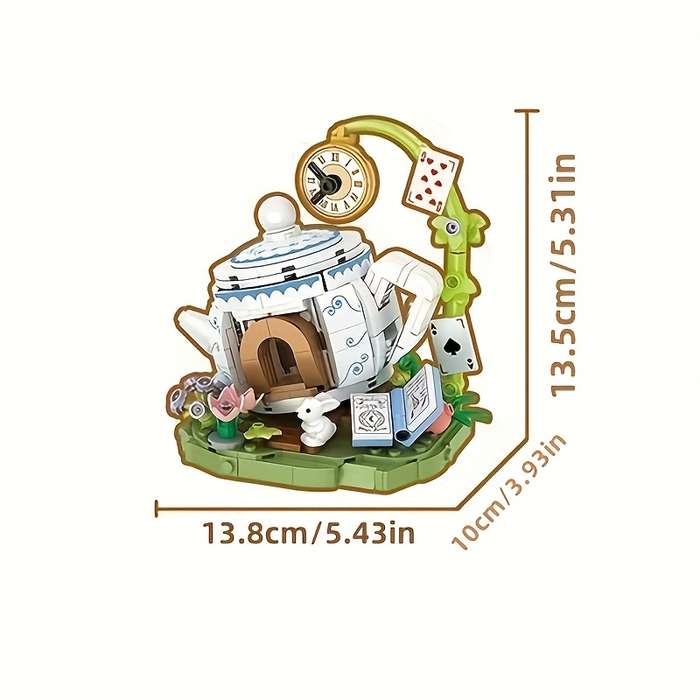 Building Toy Architectural Model Toy Set Model Kk012 2 1043Pcs