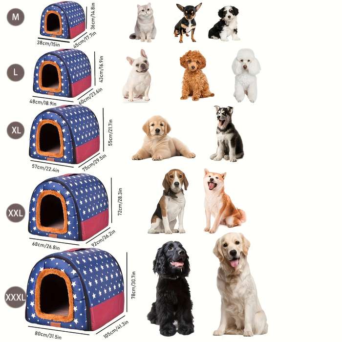 Pet supplies color Blue Star size S