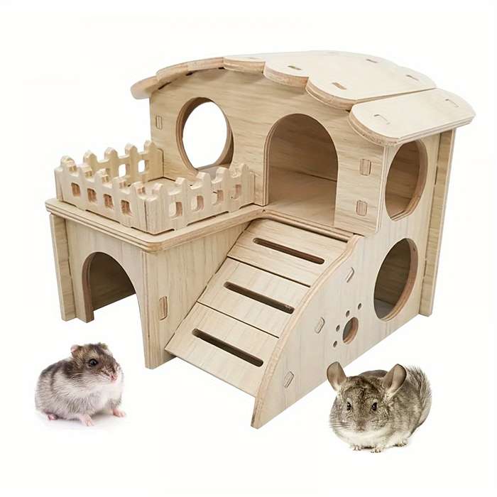 Pet supplies Model Wooden Bridge    B Quantity 1pc