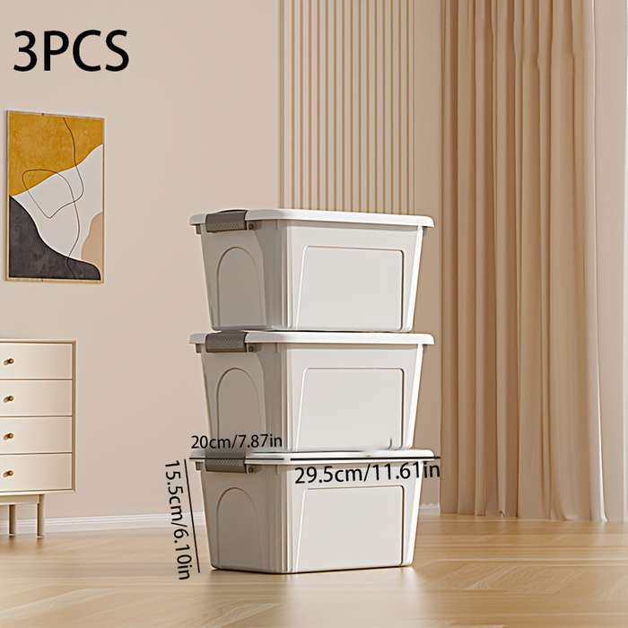 Storage And Organizationsize Width 45.5Cm 17.91In  With Lid  Quantity 3 Pack  With Buckle