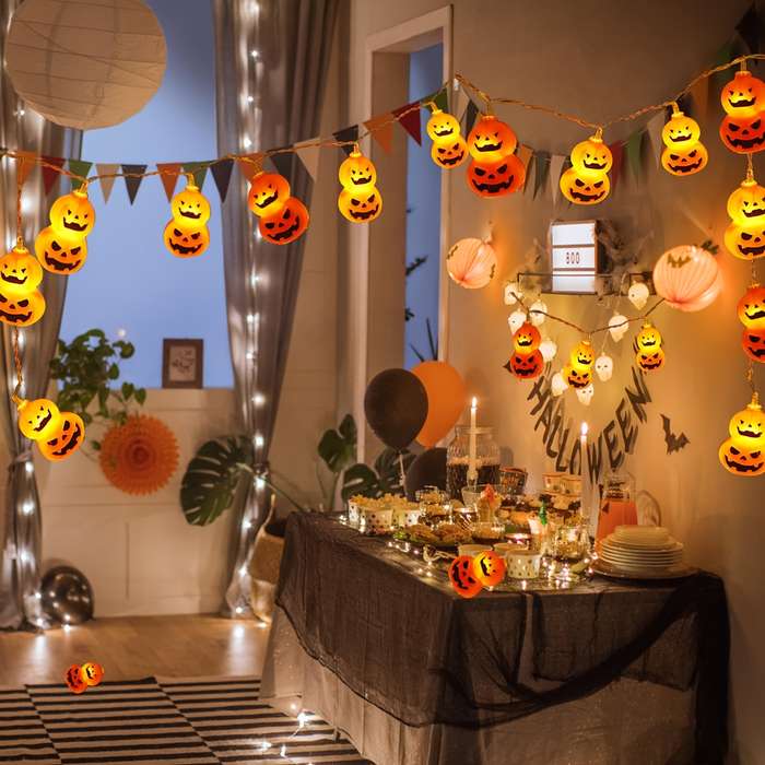 Halloween Decorations Color Warm White Light Quantity 10 Leds