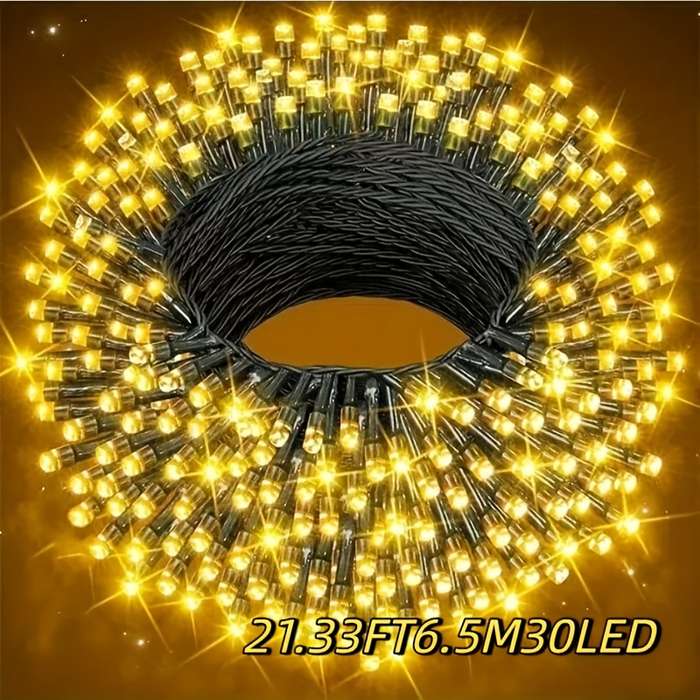 Halloween Decorations Color Warm Light Quantity 30Led 8 Modes