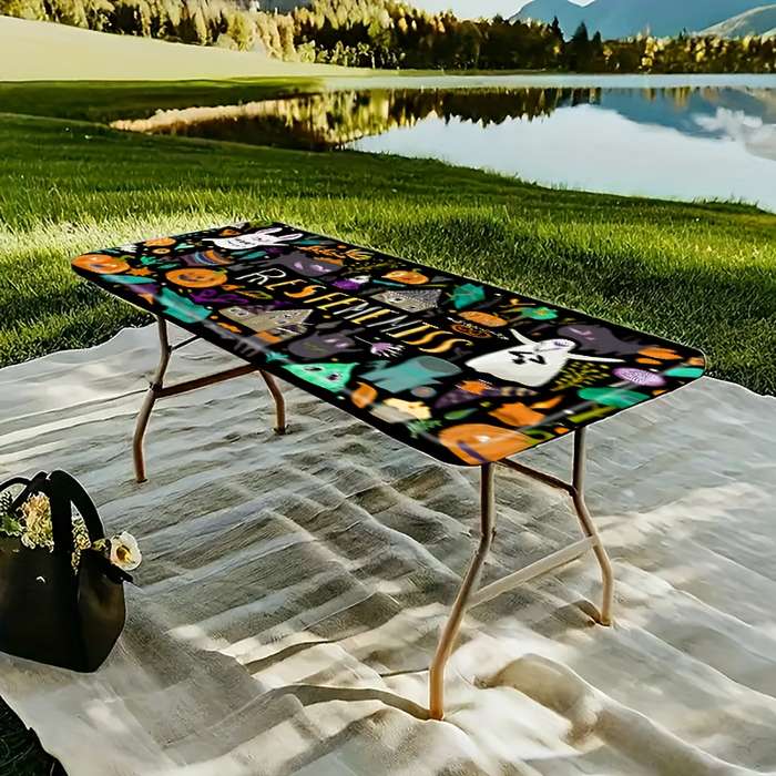 Halloween tablecloth decoration size 29.52x71.65inch or 75x182cm