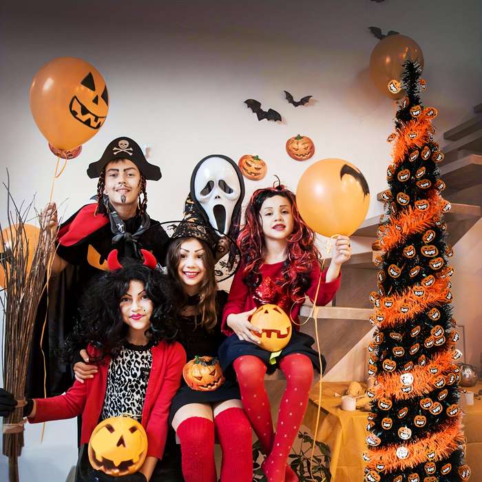 Halloween Decorations Color Black,Orange