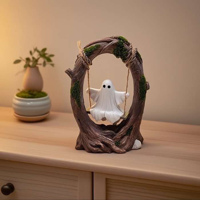 Halloween Decorations Style Ghostly Imp Figurine